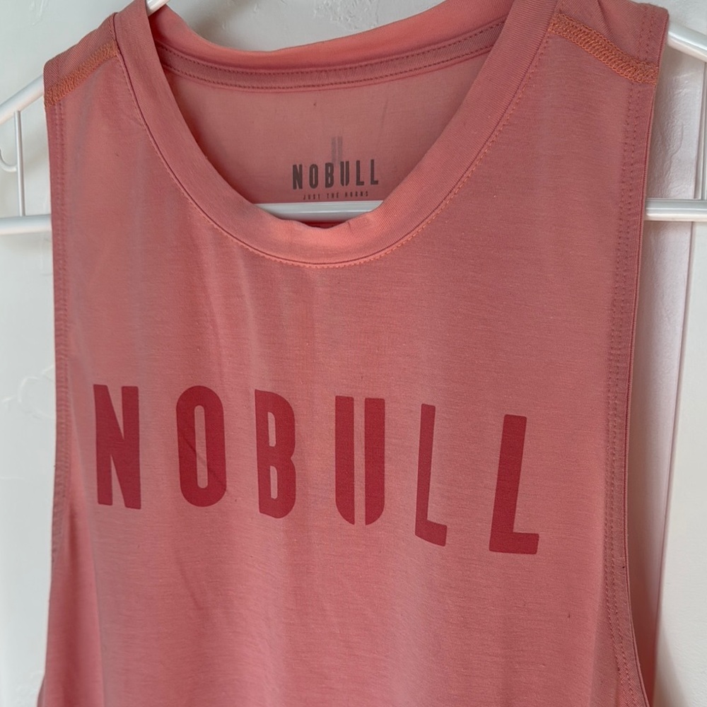 NOBULL Pink Muscle Tee Athletic Style